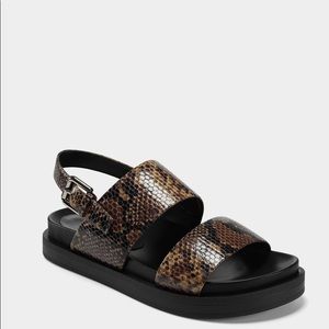 Aerosoles LEGGENDA sandals in Brown Snake - size 7